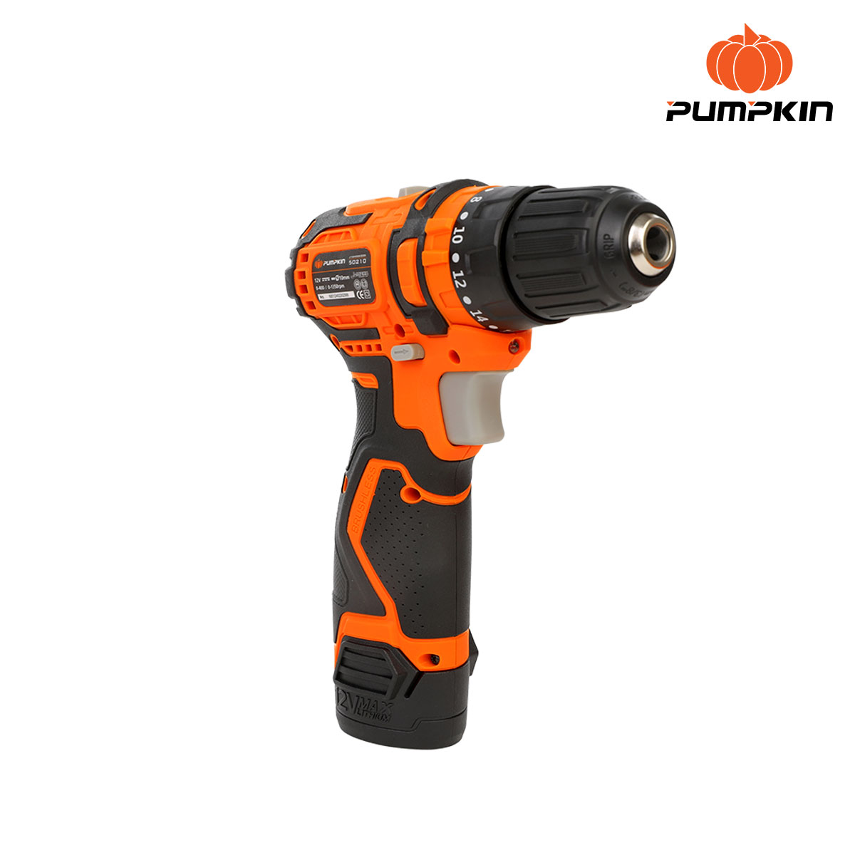 สว่านกระแทก12v รุ่น J-10MDCB-202K PUMPKIN 50210