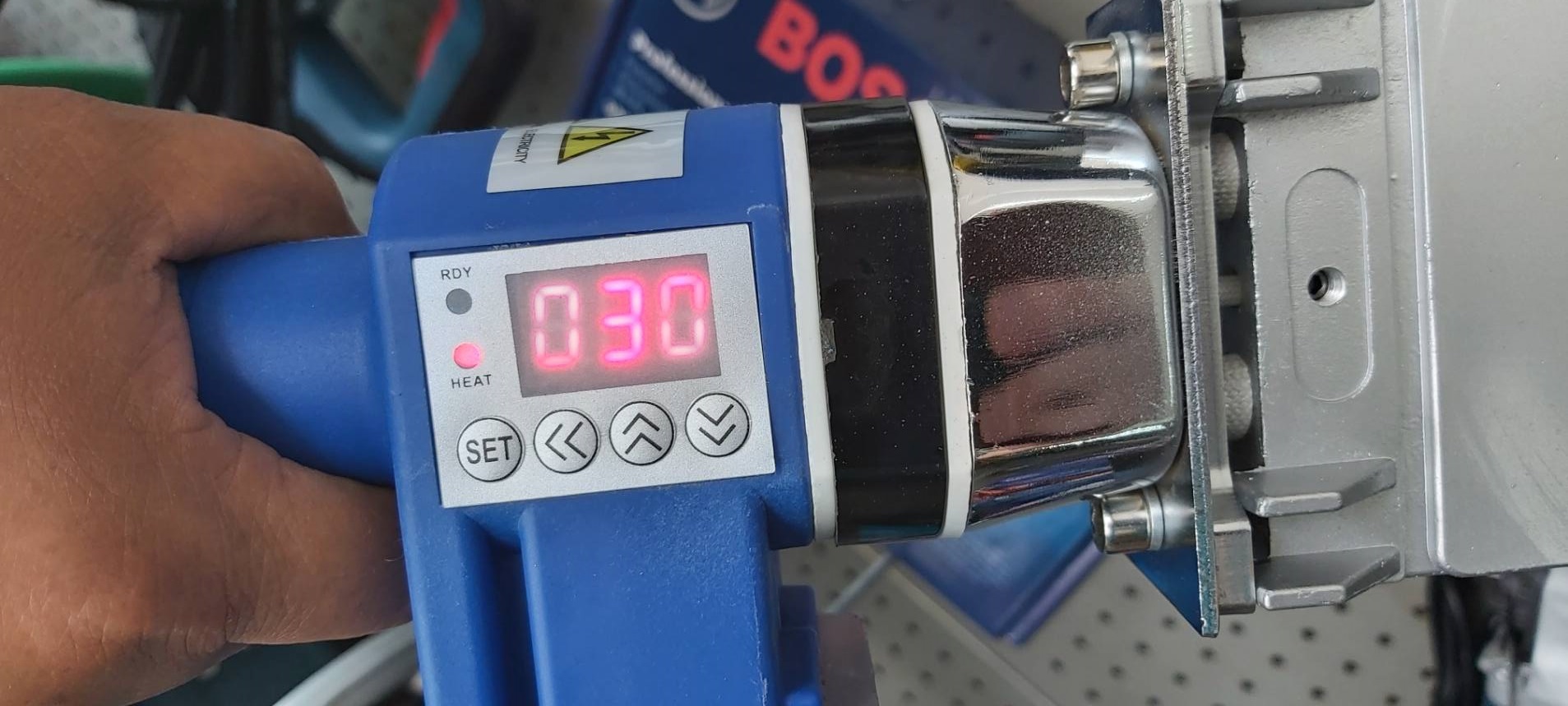 เครื่องเชื่อมท่อดิจิตอล P.E. PP-R รุ่น PW63 SUMO