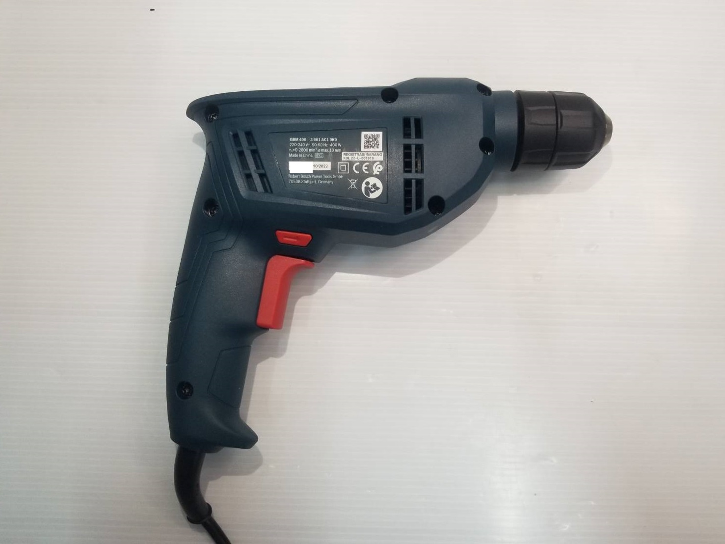 สว่านไฟฟ้า 3หุน GBM400 BOSCH