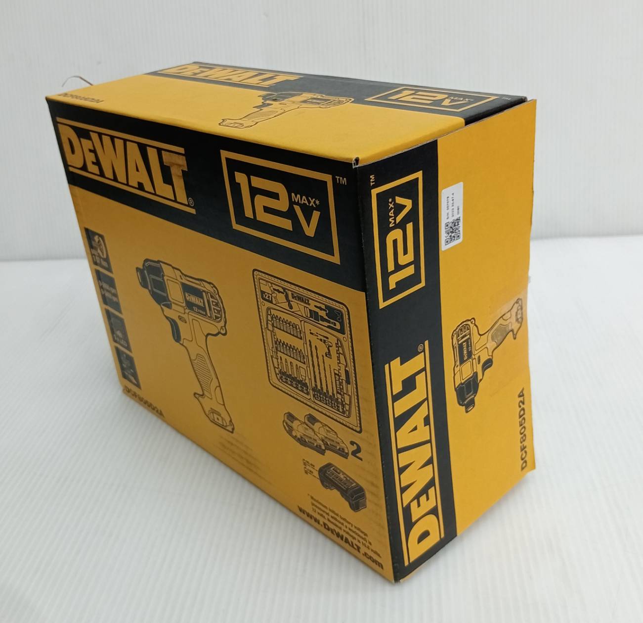 สว่านไร้สาย 12V ขนาด 6.35 มม. DCF805D2A-B1 DEWALT