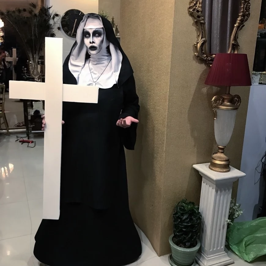 ชุดแม่ชี The nun / ชุดแม่ชีเดอะนัน / ชุดแม่ชีผี / ชุดผีแม่ชี
