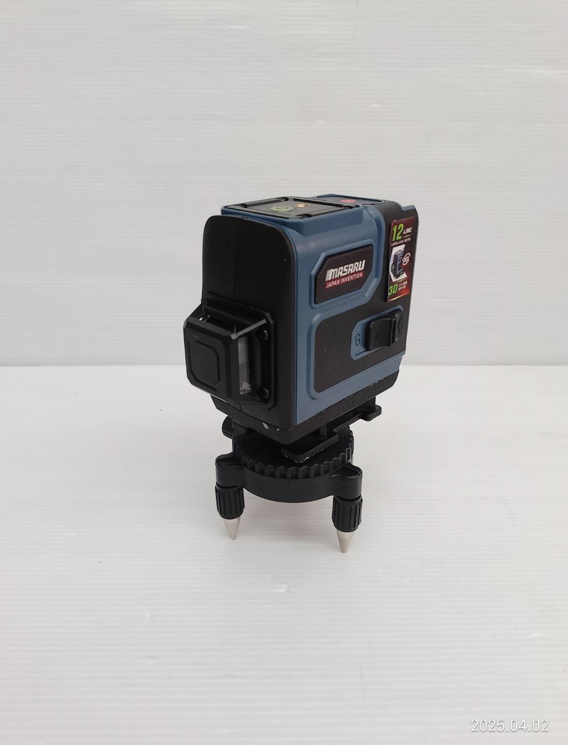 MASARU เครื่องวัดระดับเส้นสีเขียว แบบ 12 เส้น รุ่น SMLG-300 LASER LEVEL METER เลเซอร์วัดระดับ