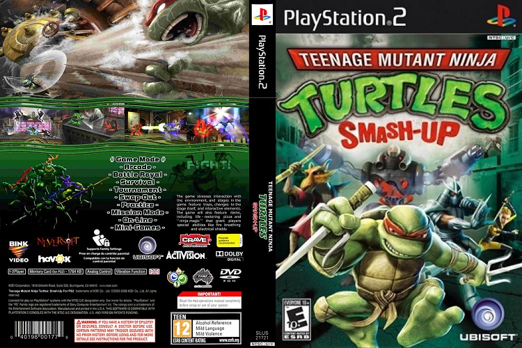 TEENAGE MUTANT NINJA TURTLES SMASH-UP [US : DVD5 1 Disc]