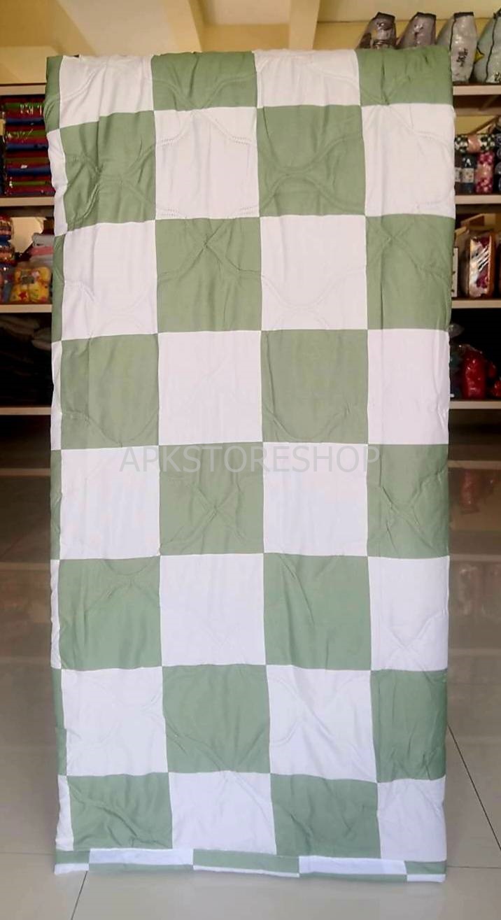 ขายส่ง ผ้าห่มนวมบางซาติน #สเปคหลุดQC ส่ง 110 บาท