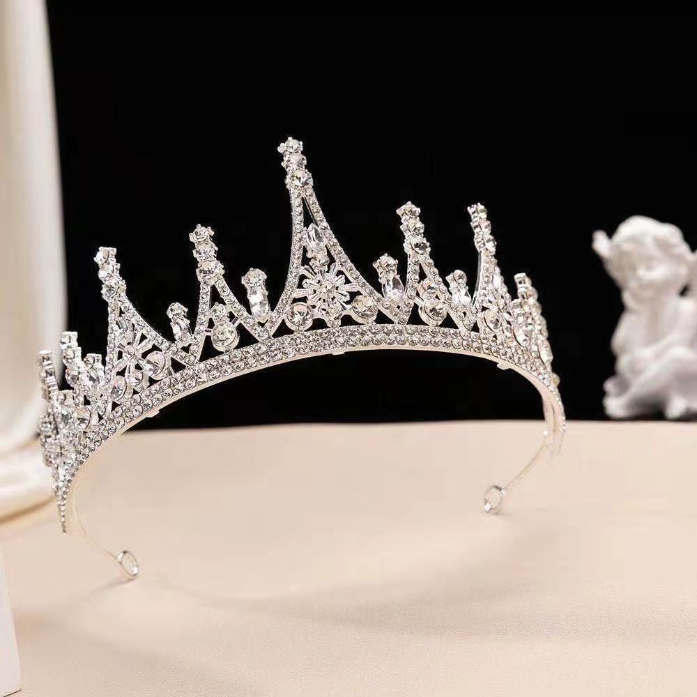 (พร้อมส่ง) เทียร่า 389 มงกุฎนางงาม มงกุฎเจ้าสาว มงกุฎเพชร งานพรีเมี่ยม สินค้าพร้อมส่งจากไทย