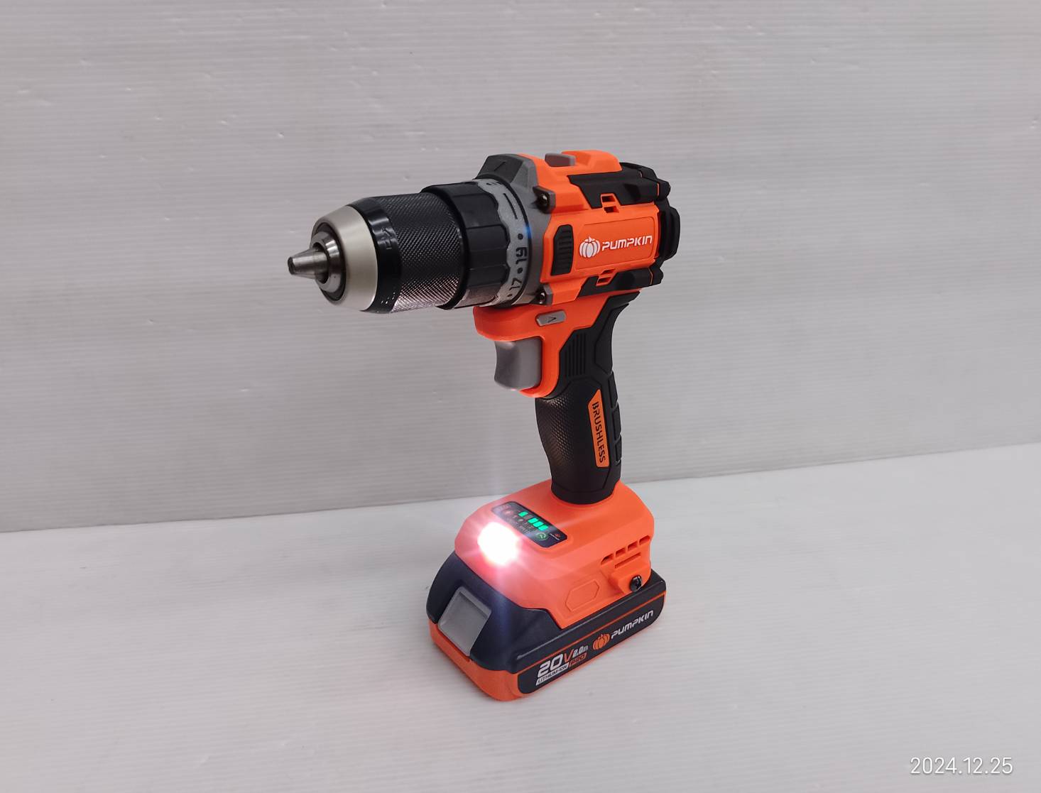 PUMPKIN สว่านไร้สาย20V Brushless Motor INF-13DCB-202K 50259