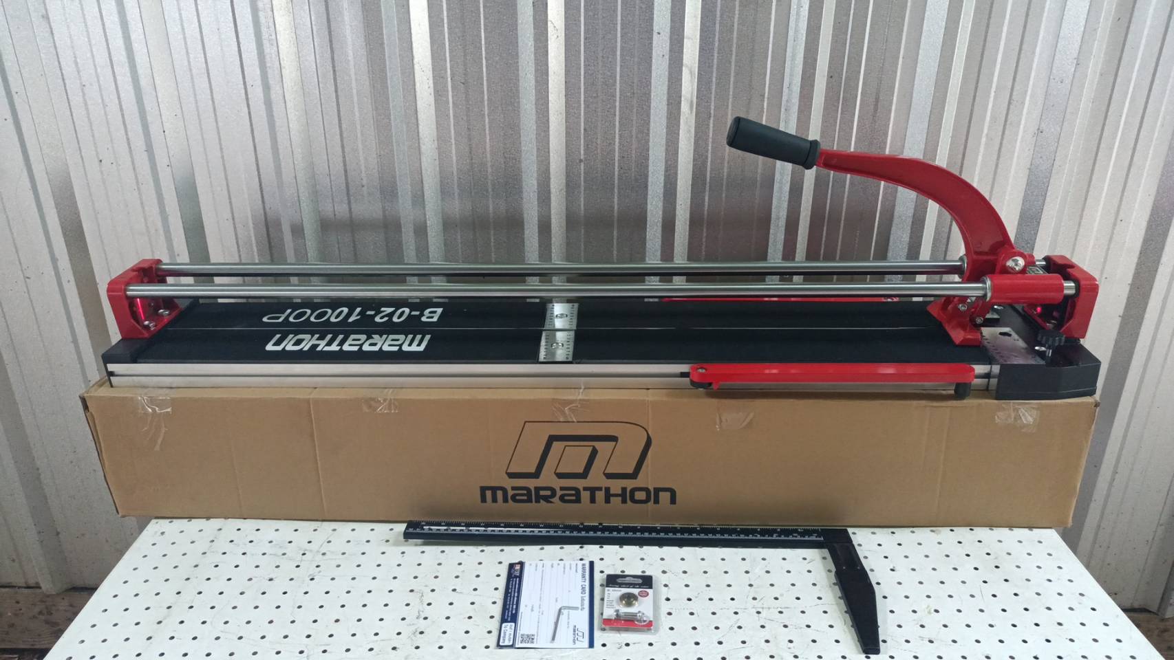 เครื่องตัดกระเบื้อง 1 เมตร มีเลเซอร์ B-02-1000P MARATHON