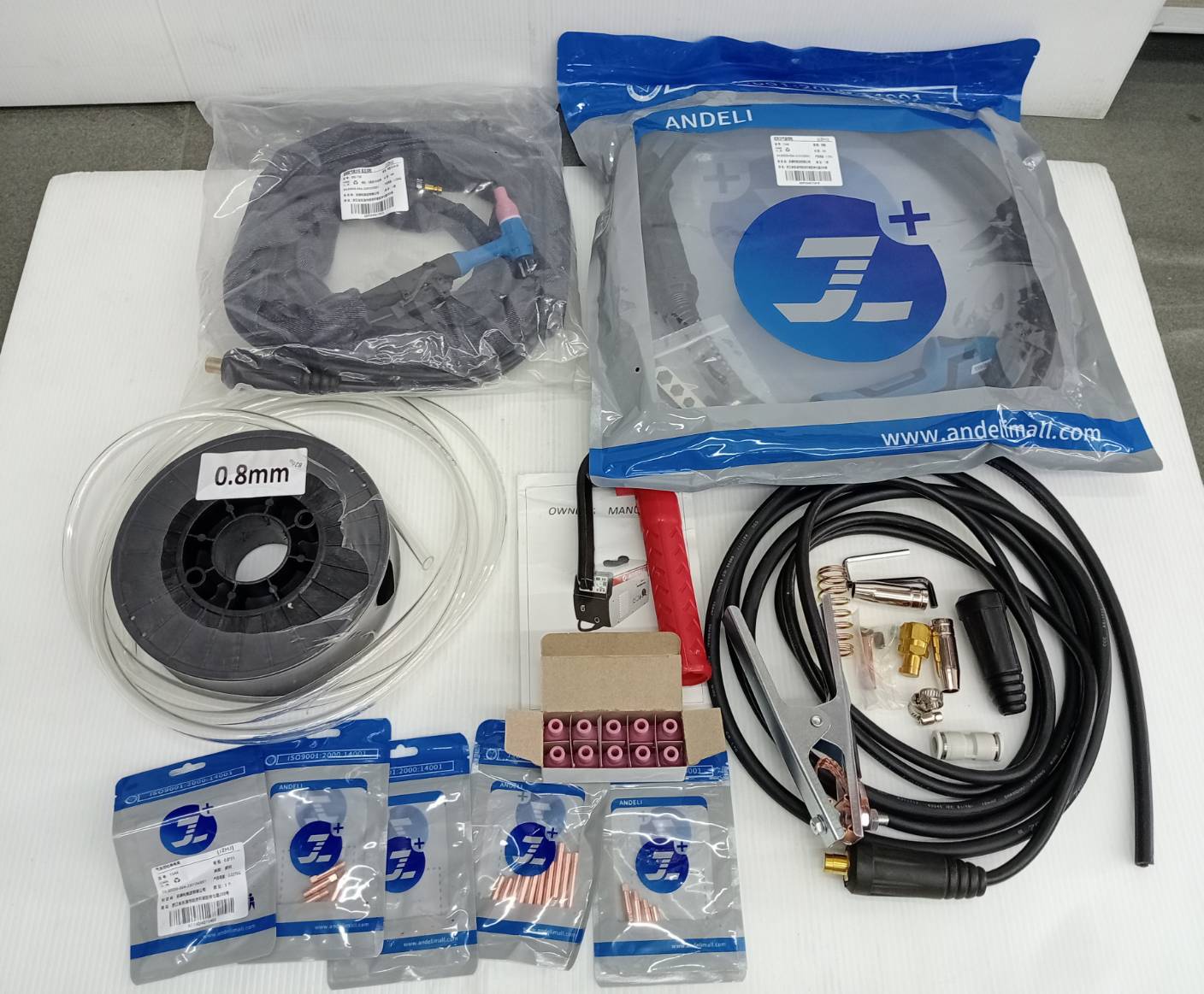 Andeli MIG-270TPL เครื่องเชื่อมเย็น เชื่อมMIG / COLD / PULSE / TIG / MMA