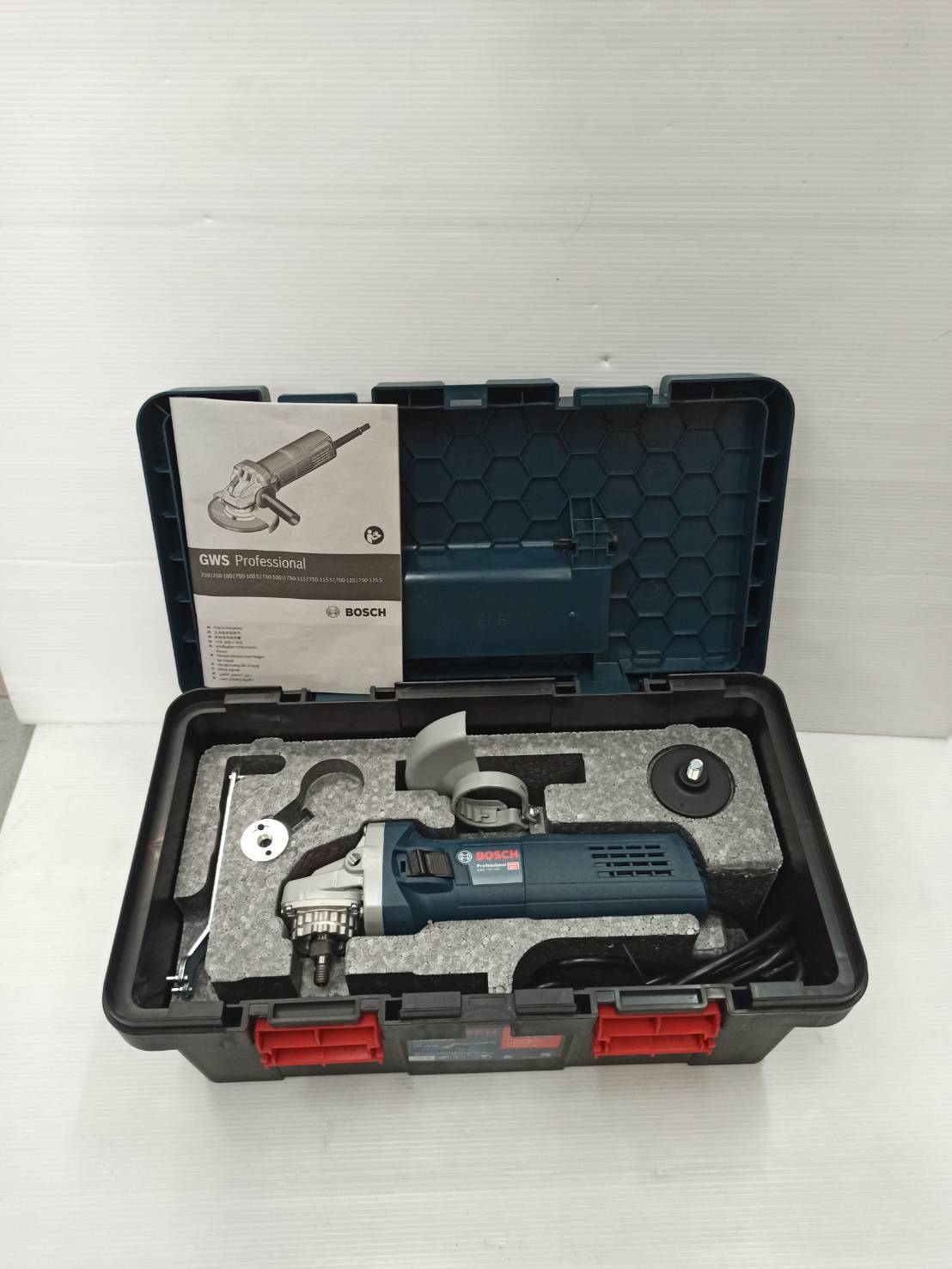 หินเจียร4" GWS750-100 Set BOSCH