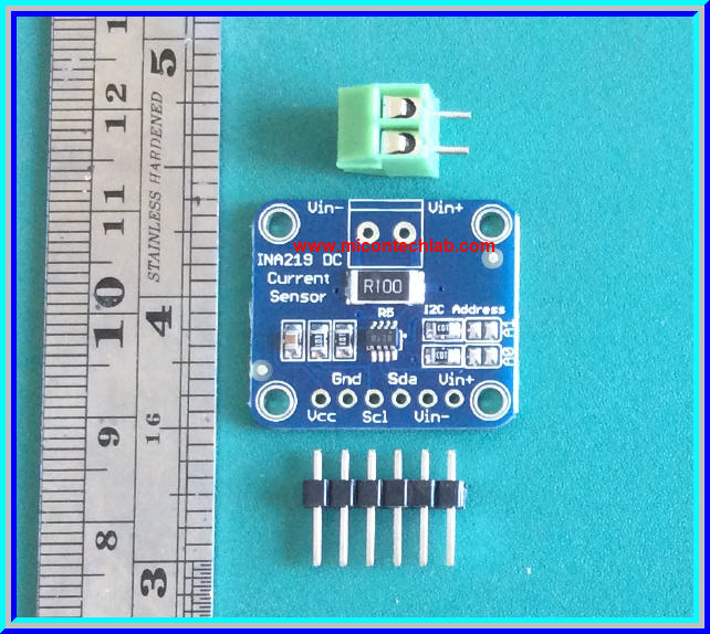 1x INA219 Digital DC Current Voltage Power Sensor I2C interface Module