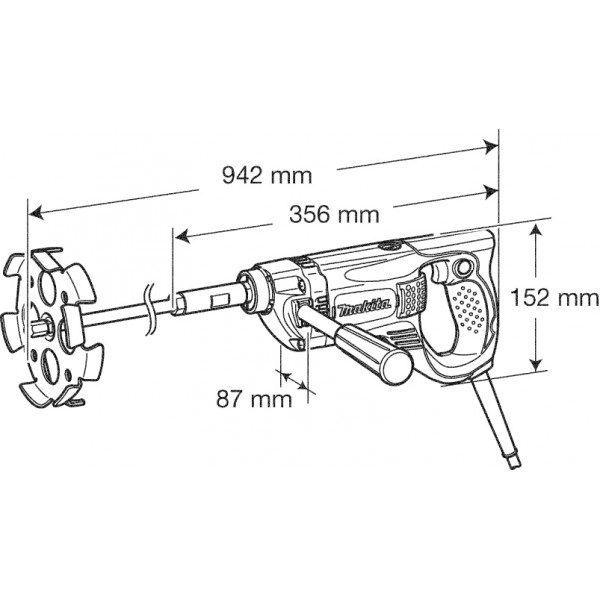 เครื่องปั่นผสมสี UT1305 MAKITA