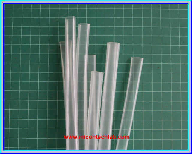 1x ท่อหด สีขาวใส ขนาด 8 มม. ยาว 1 เมตร (Heat shrink Tube)