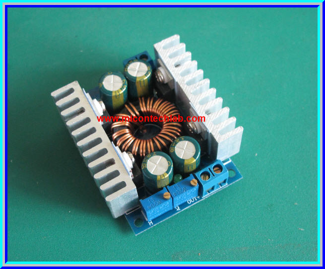 1x Step up & Down (Buck&Boost) DC-DC Converter CC CV 5-30V to 1.25-30Vdc 8A 100W