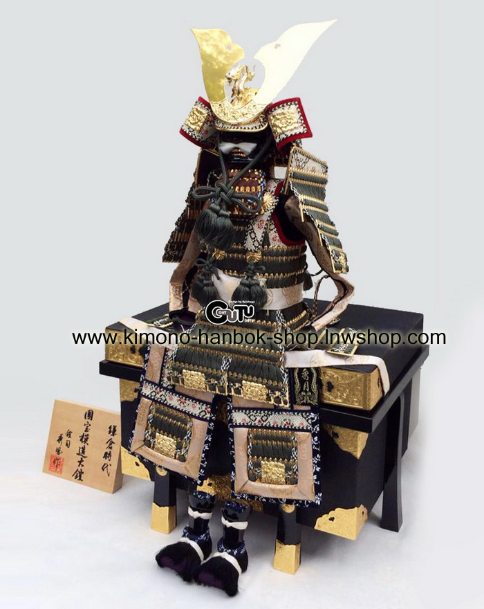 ชุดเกราะ ซามูไร ญี่ปุ่นแท้ Y O R O I +กล่อง L no.1