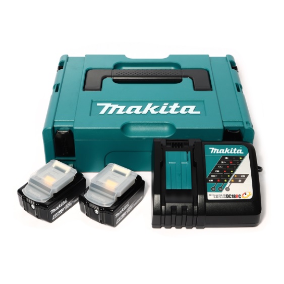 ชุดBL1860BX2+DC18RC+MAKPAC MAKITA MKP1RG182