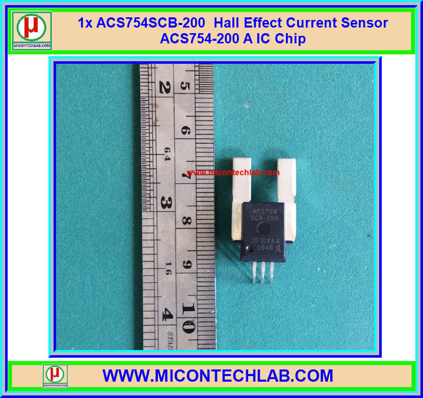 1x ACS754SCB-200 Hall Effect Current Sensor ACS754-200 A IC Chip