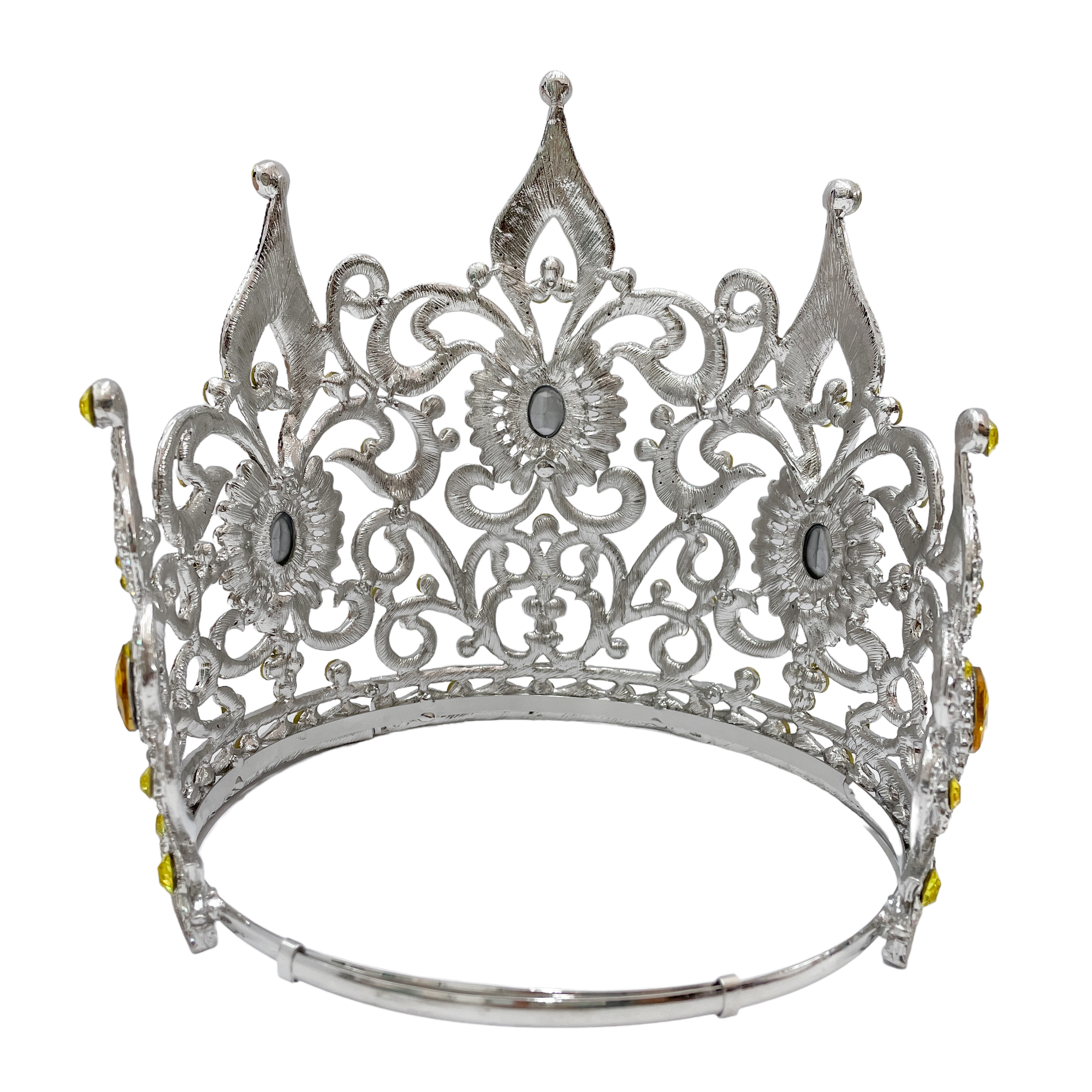 (พร้อมส่งจากไทย) มงกุฏ 102 สีเหลือง มงกุฎนางงาม มงกุฎเพชร มงกุฎประกวด สินค้าพร้อมส่ง ไม่ต้องรอนาน งานพรีเมี่ยม