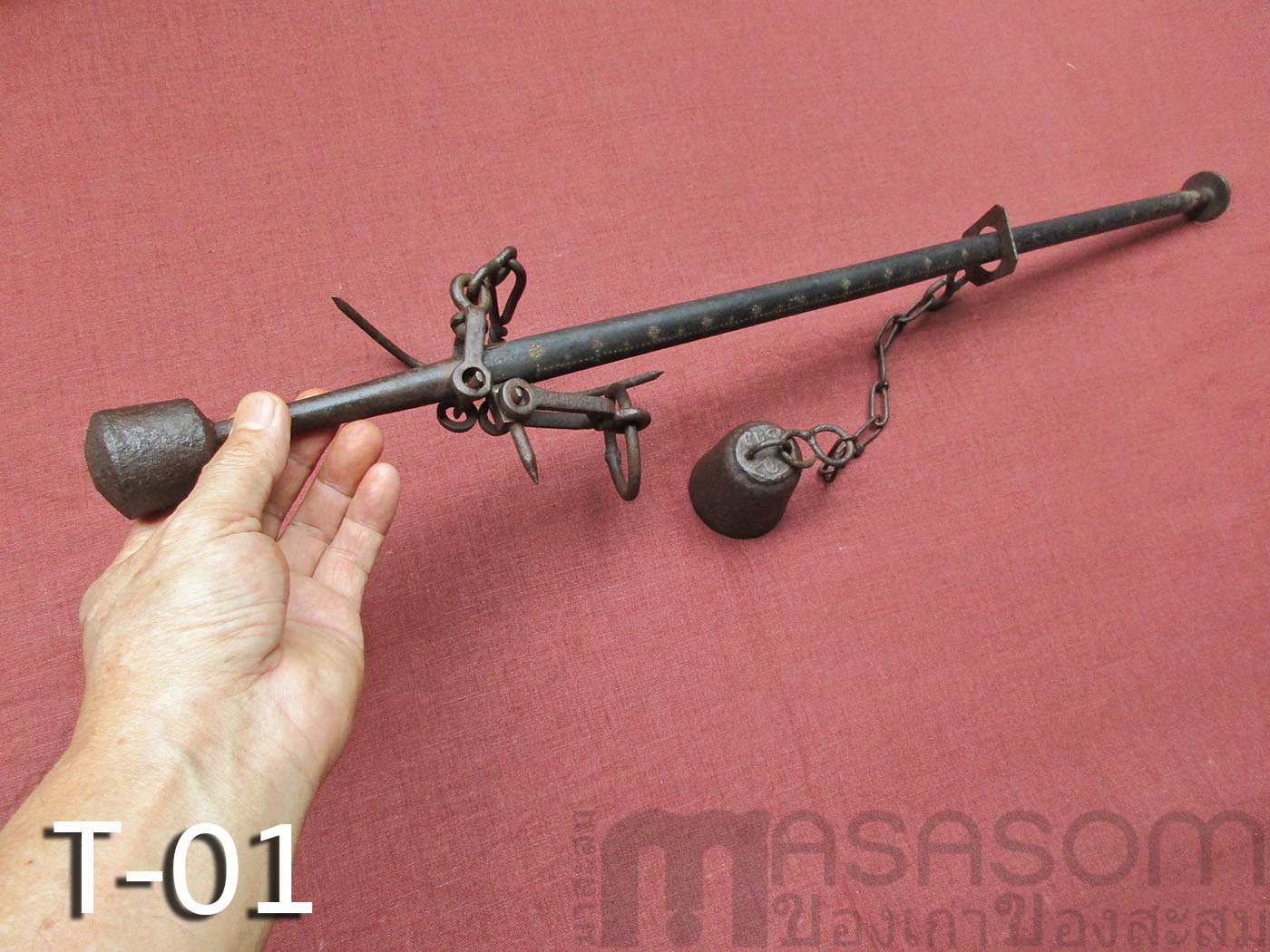 ตาชั่งแขวนโบราณขนาด 15 กิโลกรัม