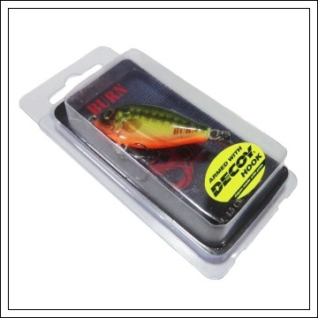 กล่องแวคคั่ม ขนาดใส่สินค้า 3.5 x 7 x 2 cm (ฝาปิดในตัว)