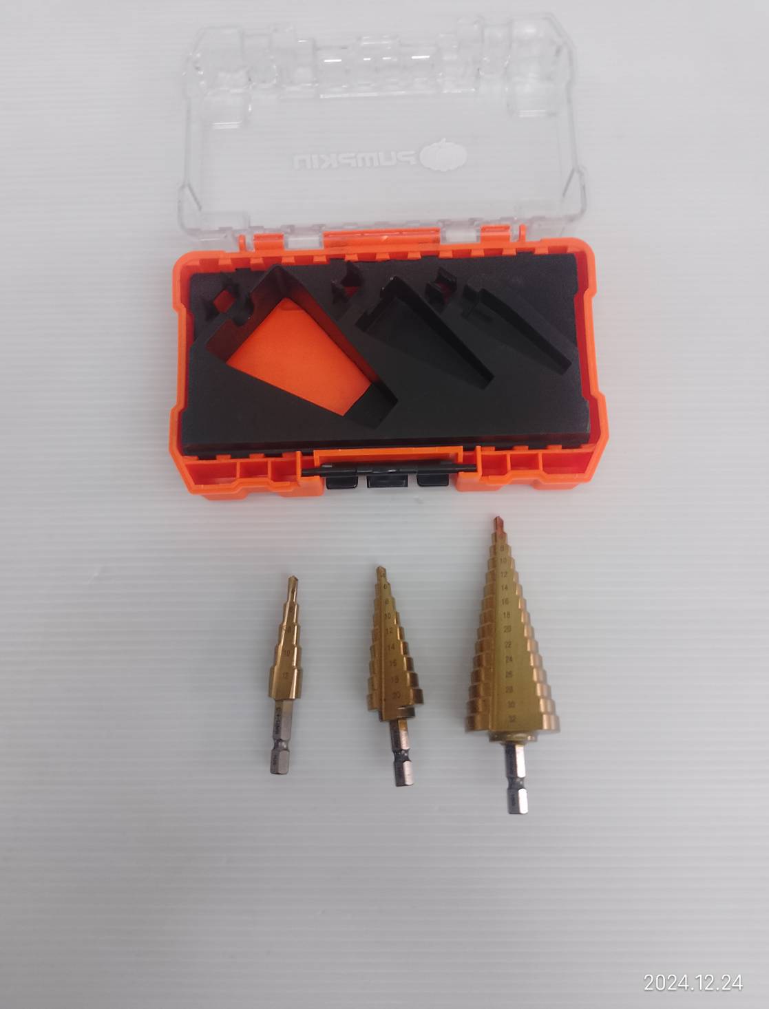 ดอกสเต็ปHSS 3ดอก 4-12/20/32mm. PTT-HSS4241S PUMPKIN