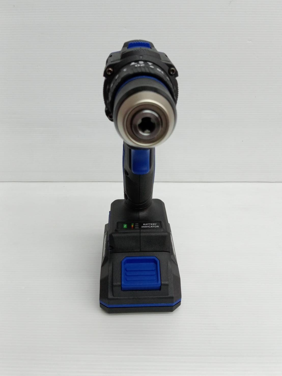 TEXUS BULL สว่านกระแทกไร้สาย คอสั้น 55Nm 20V แบตเตอรี่ 2.0Ahx1 Impact Drill TX-9632