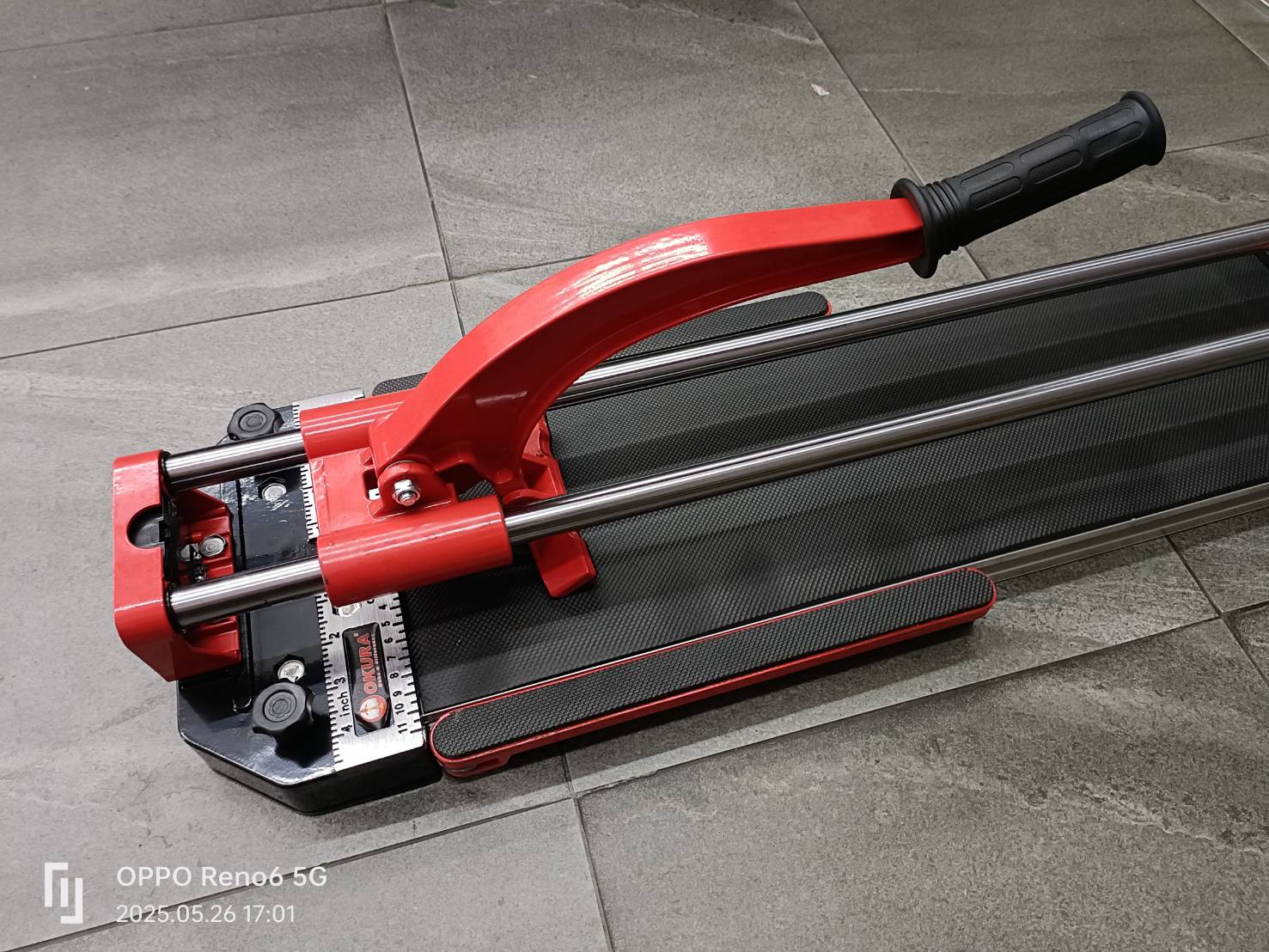 แท่นตัดกระเบื้อง24" D-OK-TC24P OKURA มีเลเซอร์