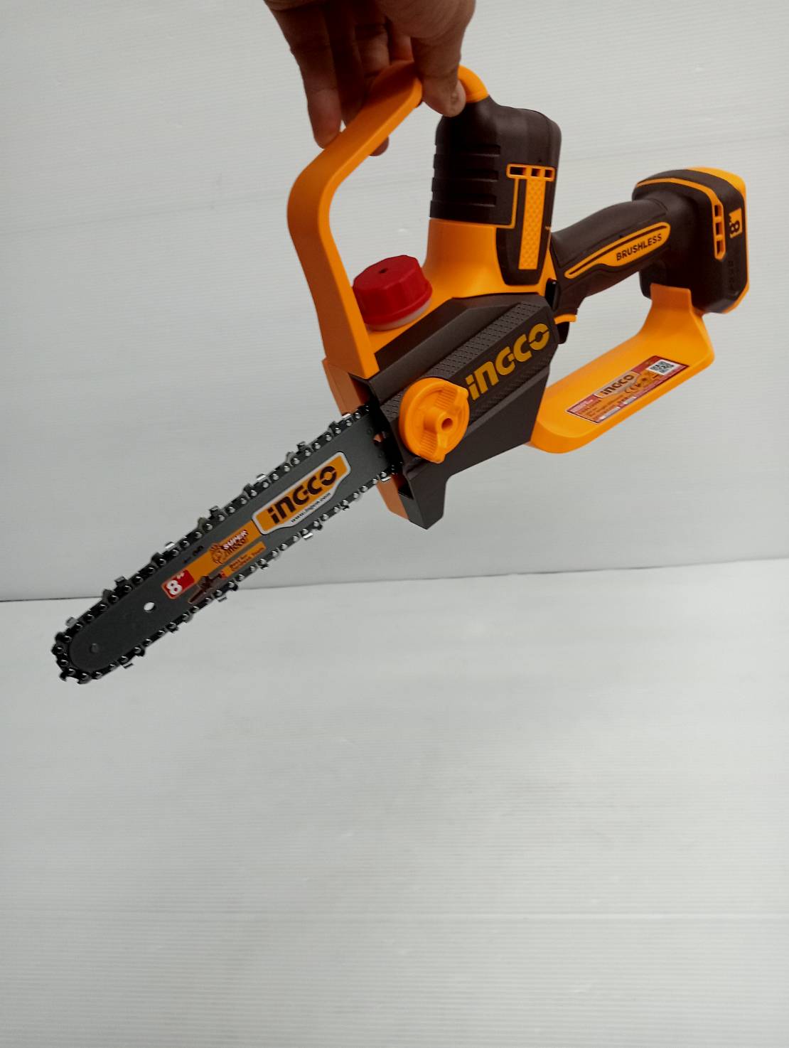 INGCO เลื่อยโซ่ไร้สาย 8" 20V CGSLI2088 (เครื่องเปล่า)