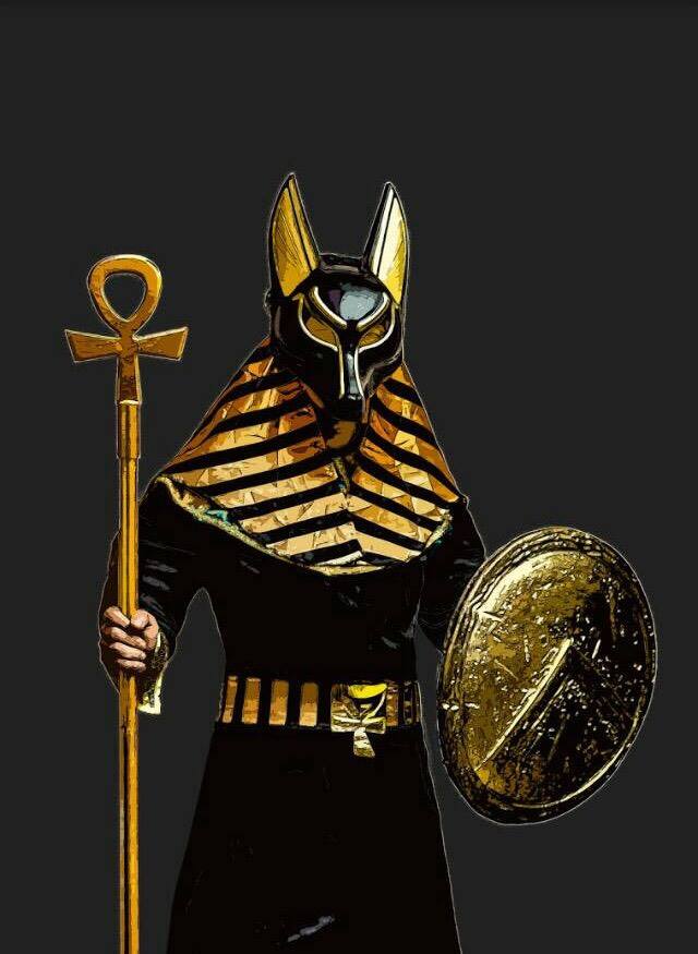 ชุดเทพอานูบิส เทพแห่งความตาย / ชุดเทพเจ้า