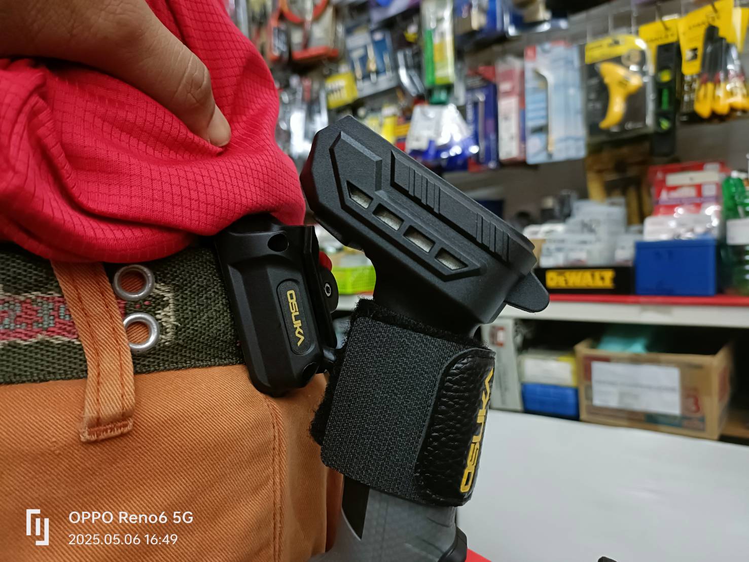 คลิปหนีบสว่านคาดเอว OSTB23401 OSUKA