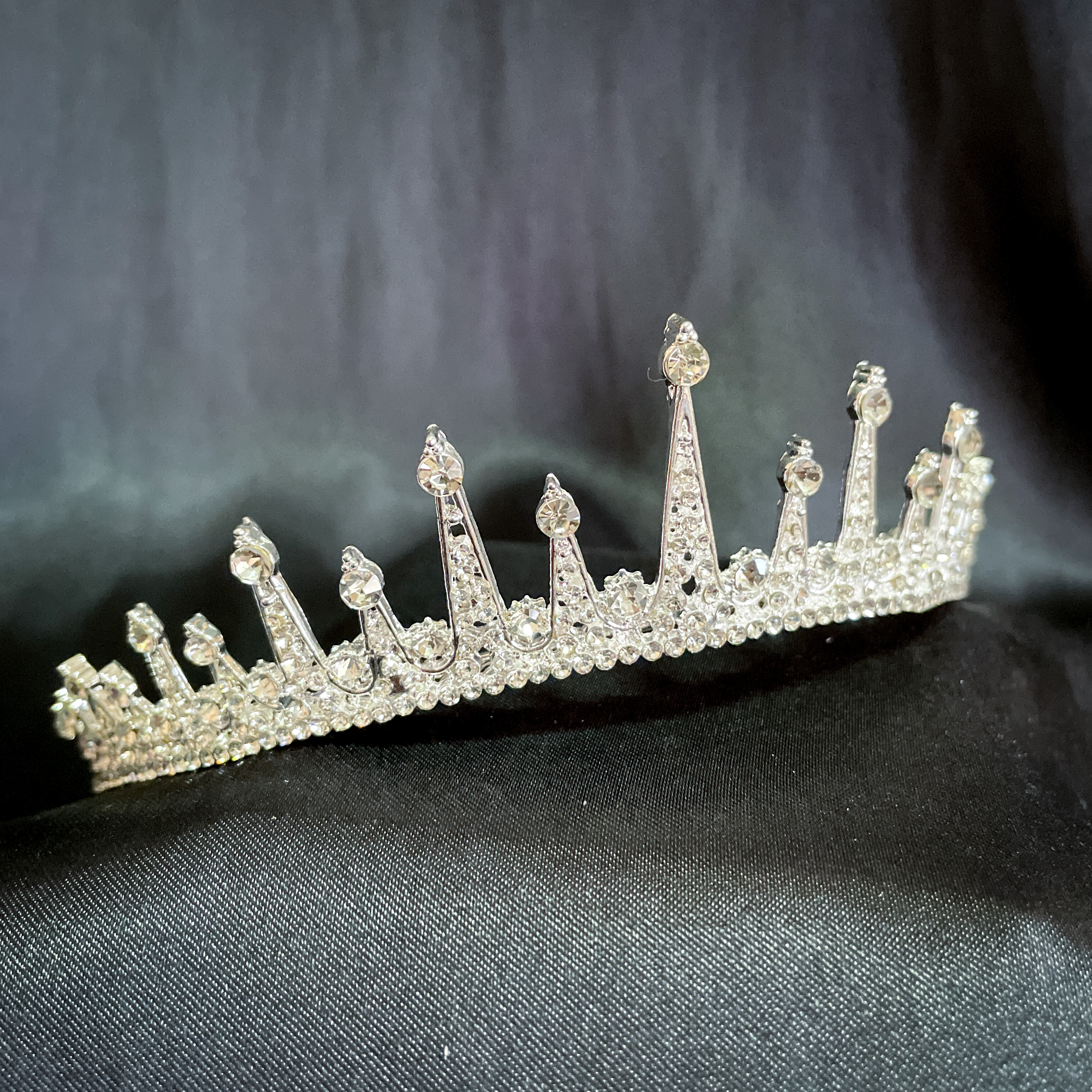 (พร้อมส่ง) เทียร่า 325 มงกุฎเจ้าหญิง งานสวย ปราณีต QCเพชรทุกเม็ด สินค้าพร้อมส่งจากไทย