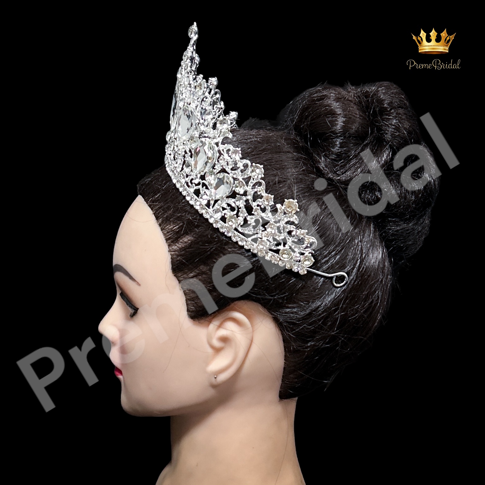 (พร้อมส่ง) เทียร่า 378 สีเงิน งานสวย ปราณีต QCเพชรทุกเม็ด สินค้าพร้อมส่งจากไทย