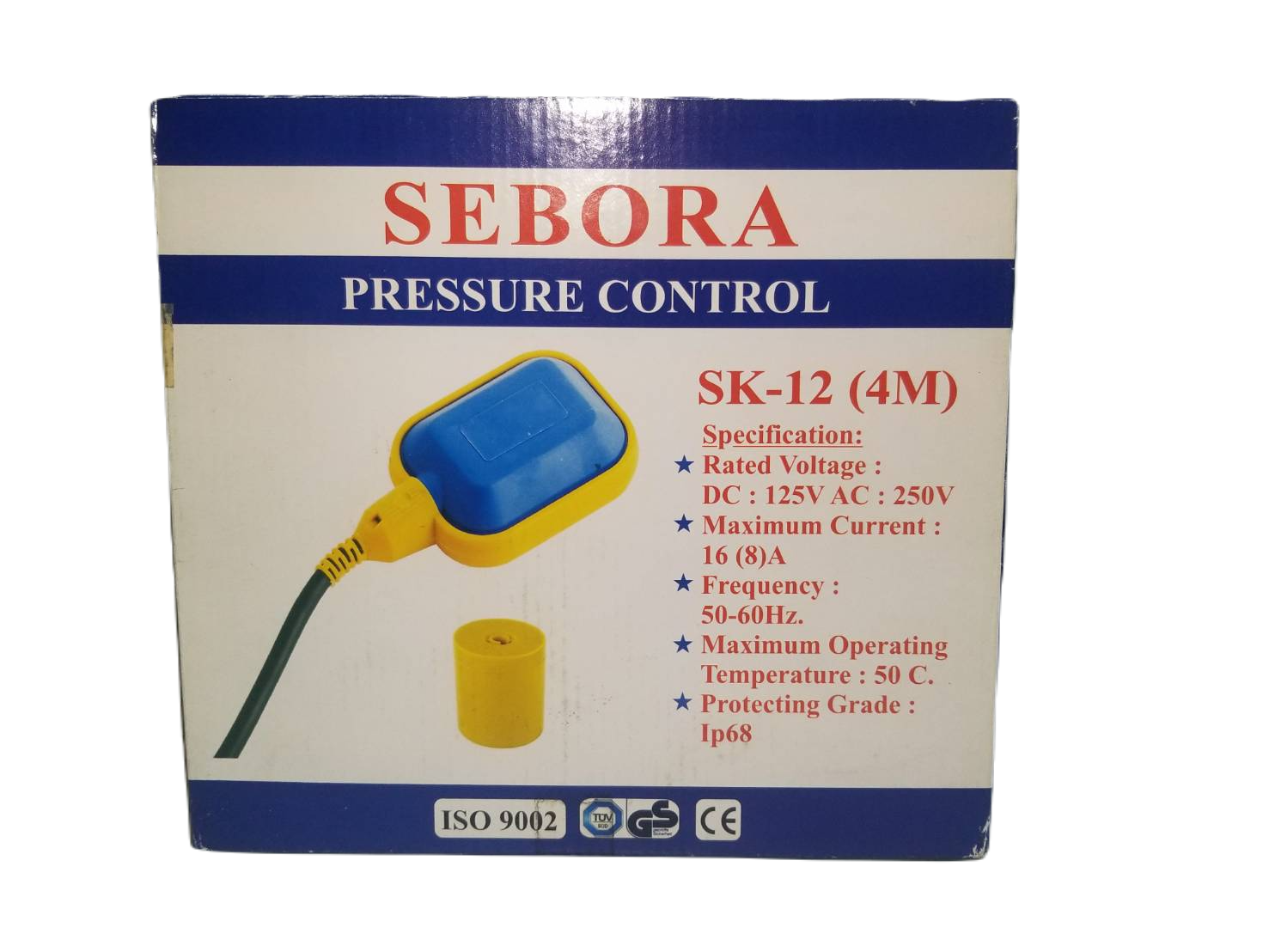 สวิทซ์ลูกลอยไฟฟ้า SK-12(4M) SEBORA