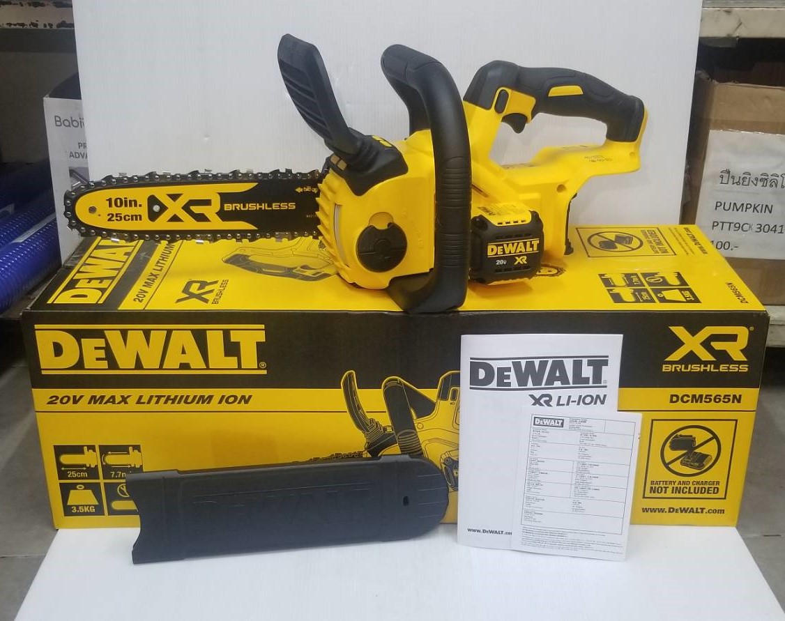 เลื่อยโซ่10" 20V DCM565N DEWALT