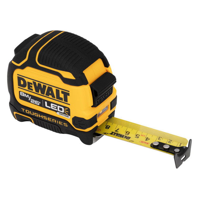 ตลับเมตร8เมตร DWHT35268S DEWALT (มีไฟLED)