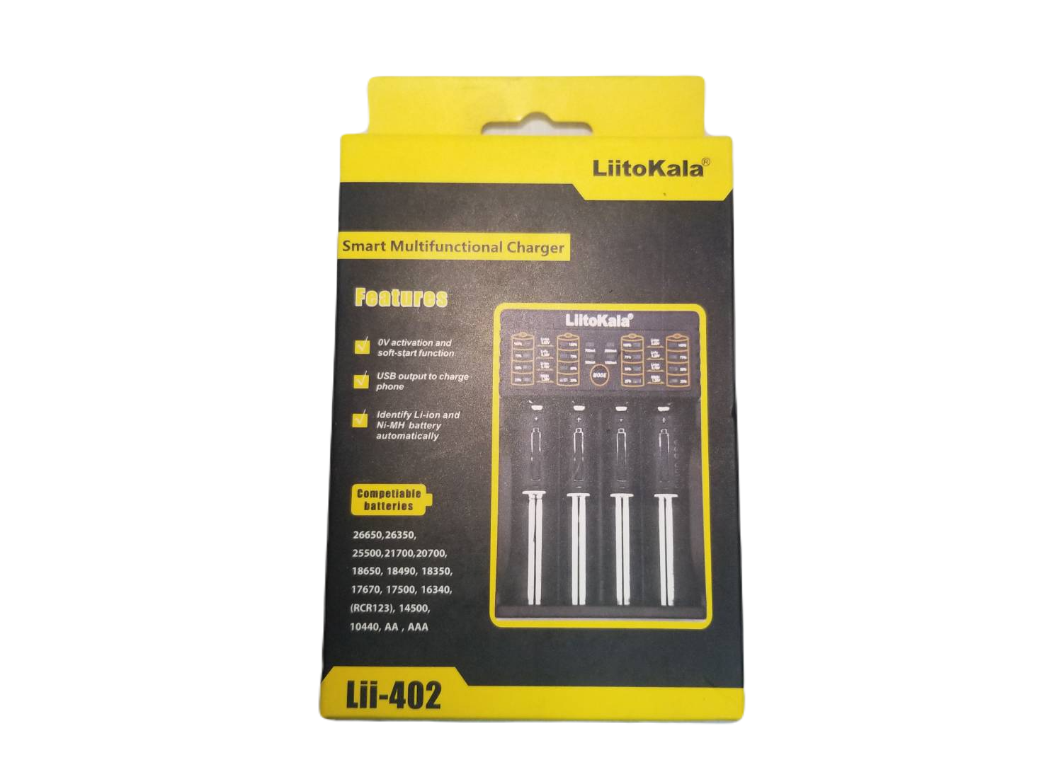 เครื่องชาร์จแบตเตอรี่ Lii-402 LiitoKala