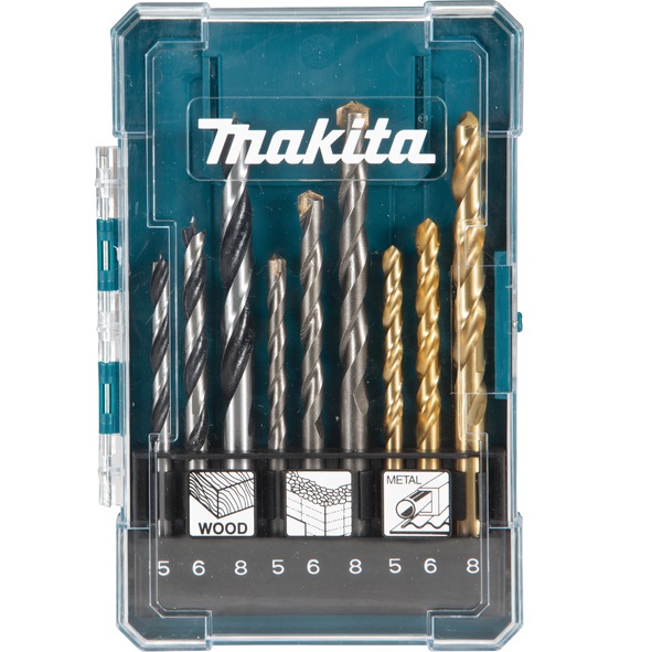ชุดดอกสว่าน 9ตัวชุด D-71962 MAKITA
