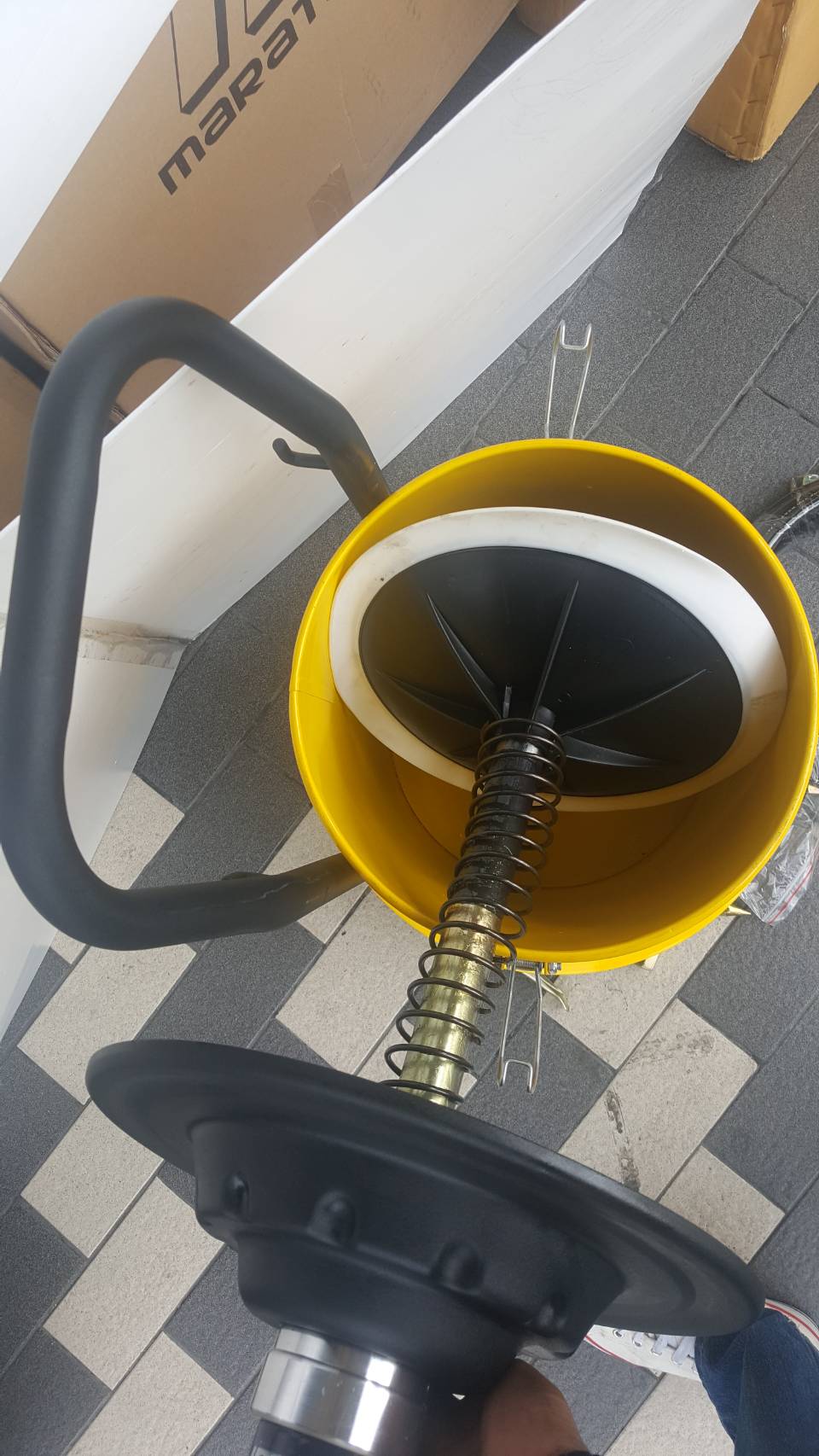 ถังอัดจารบี20ลิตร KT-AIRG-20 KANTO