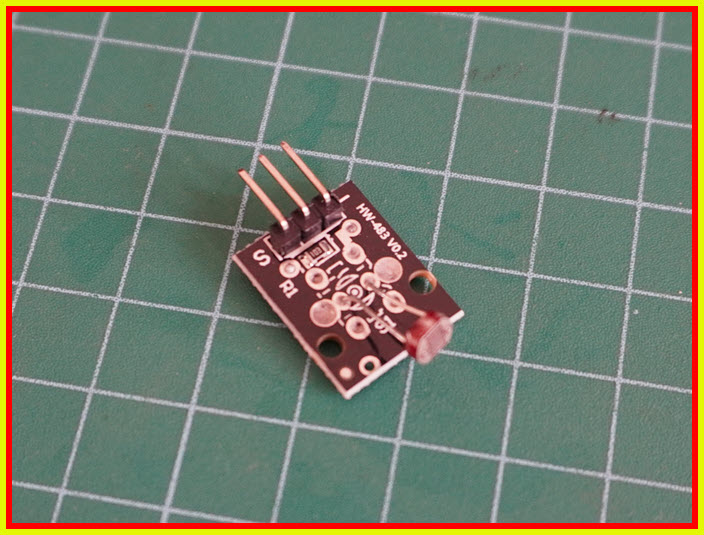 1x แอลดีอาร์ LDR เซ็นเซอร์ตรวจจับความสว่างของแสง KY-018