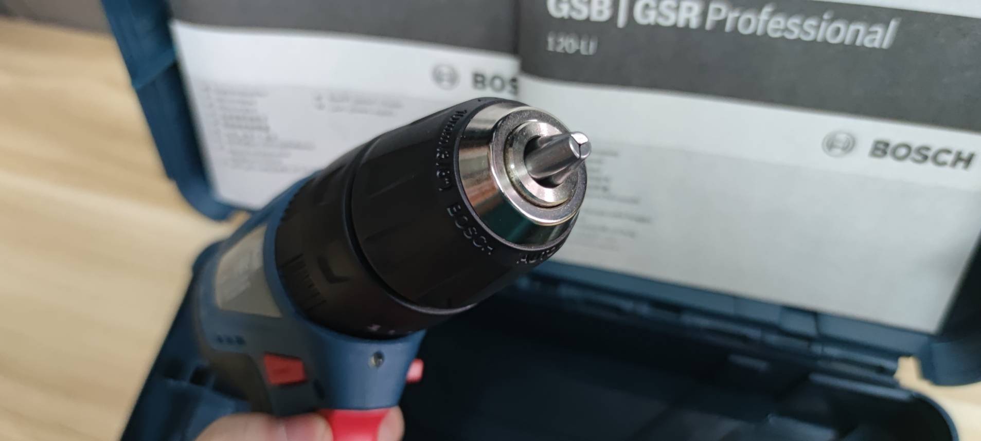 สว่านกระแทกไร้สาย GSB120-Li BOSCH