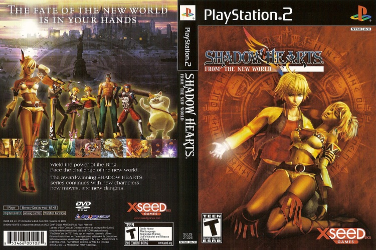 SHADOW HEARTS FROM THE NEW WORLD [US : DVD5 1 Disc]