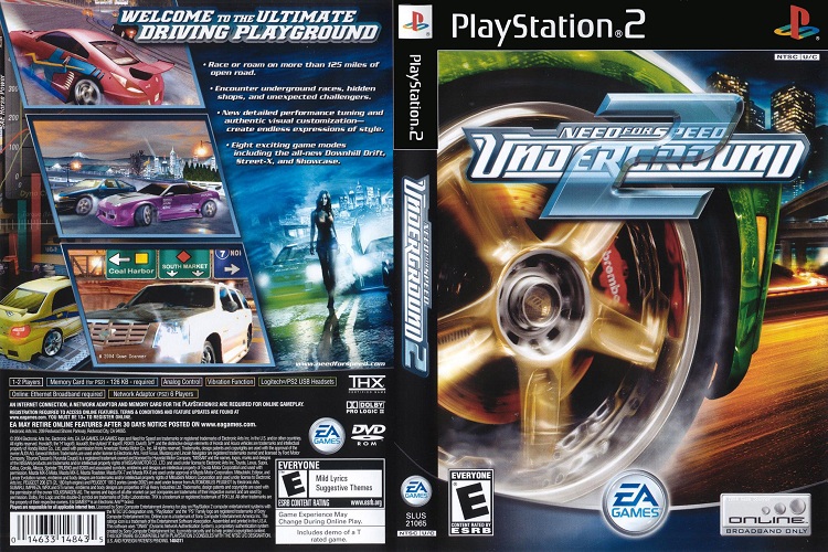 NEED FOR SPEED UNDERGROUND 2 [US : DVD5 1 Disc]