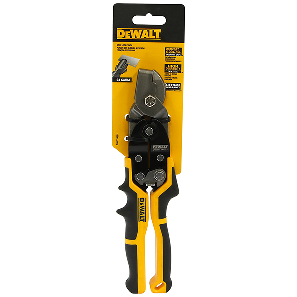 DEWALT คีมเจาะโลหะ 9 นิ้ว SNAP LOCK PUNCH รุ่น DWHT14691-0