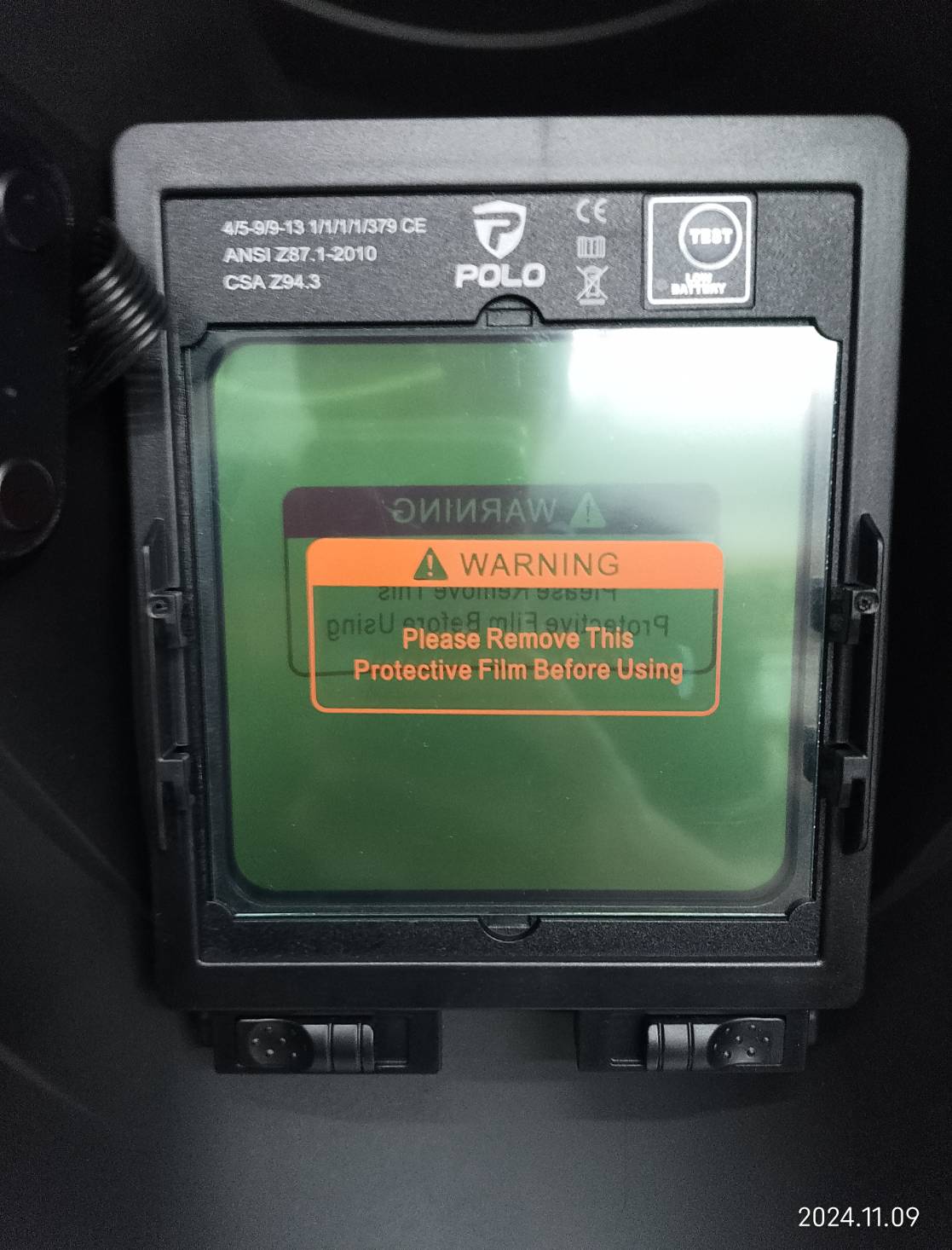 หน้ากากปรับแสงอัตโนมัติ มุมมองกว้าง UN9000 POLO True Color