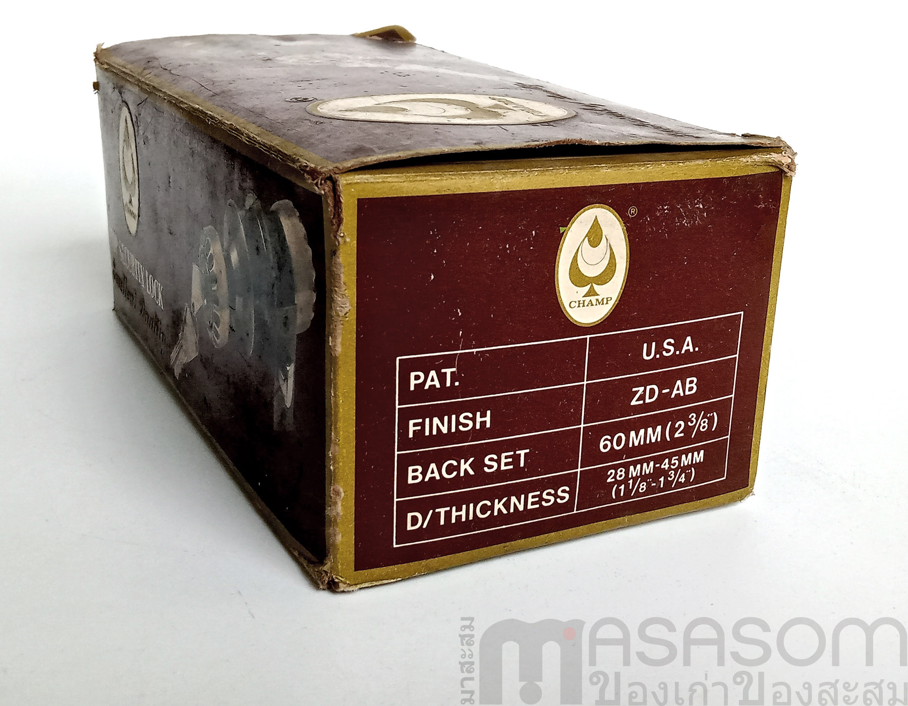 ลูกบิดประตูทองเหลือง