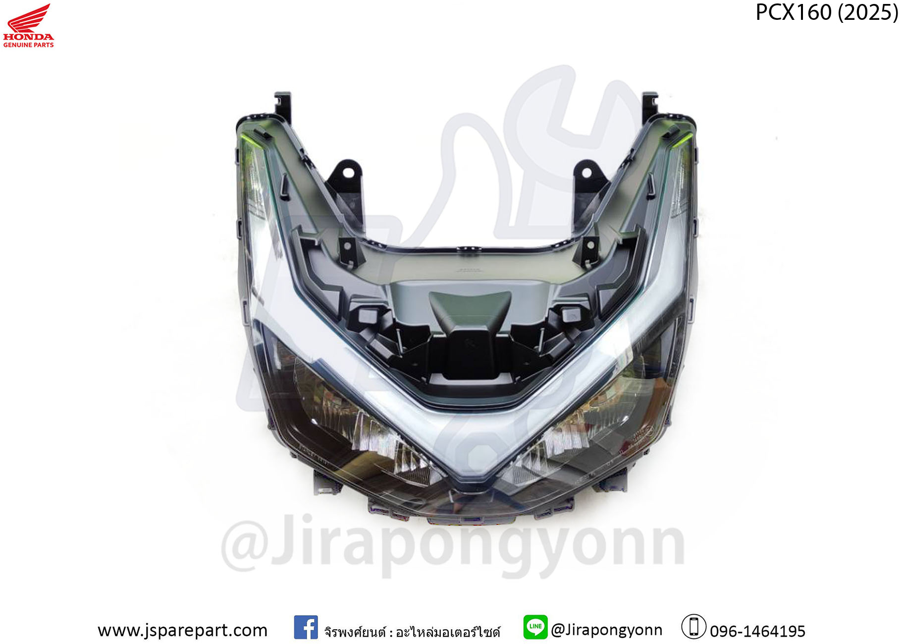Honda ไฟหน้า PCX160 ปี 2025 ของแท้ ใหม่ เบิกศูนย์ 33100-K1Z-TC1 PCX160 ปี 2025