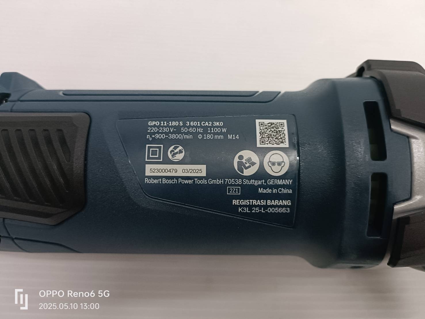 เครื่องขัดสี ขัดเงา GPO11-180S BOSCH