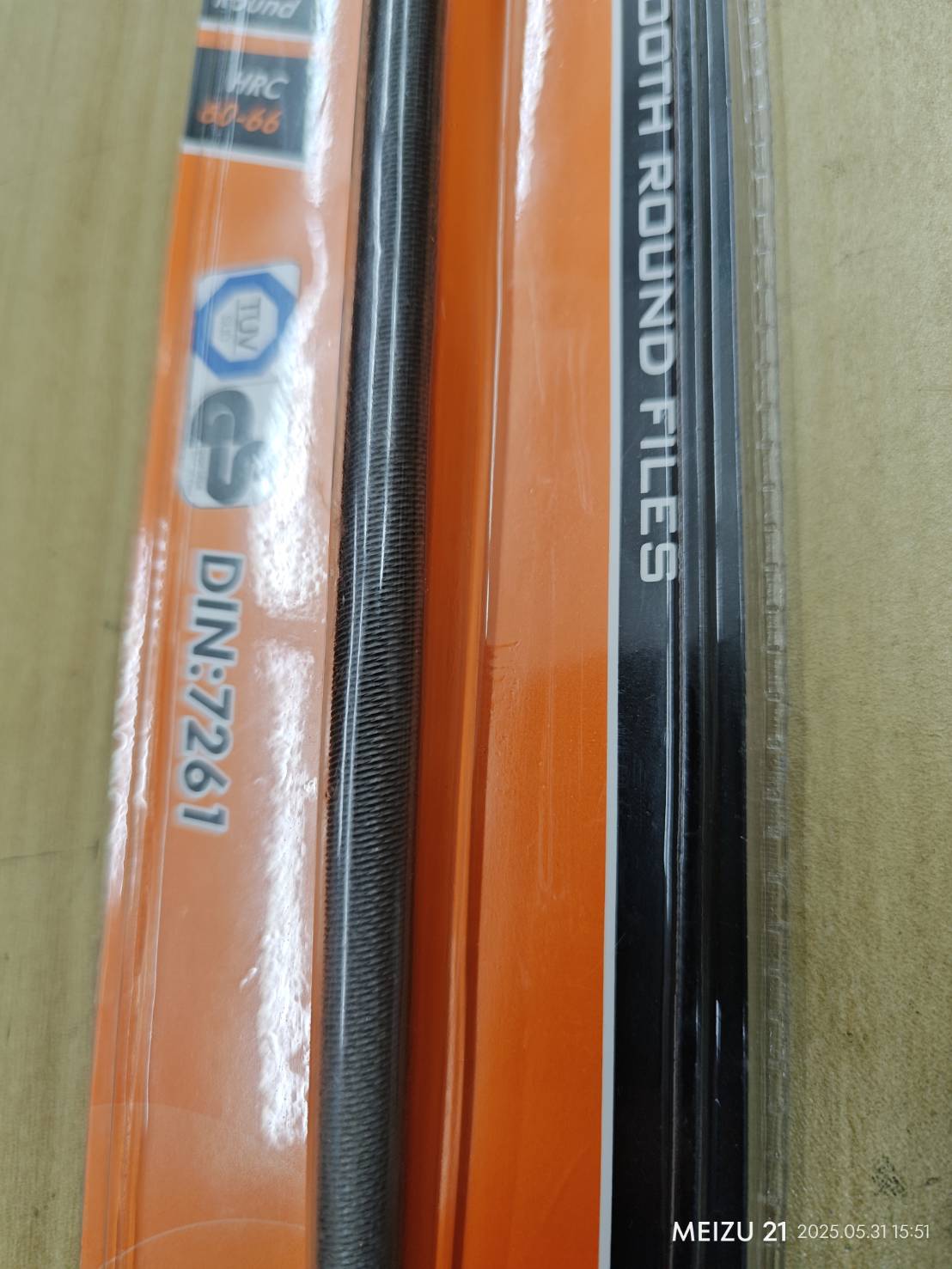 PUMPKIN PTT-10RS ตะไบกลม10" ละเอียด 51123