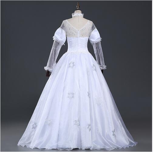 ชุดราชินีขาว @ อลิส อิน วันเดอร์แลนด์ / ชุดราชินีหิมะ / ชุดแม่มดขาว / ชุดแม่มดอลิส