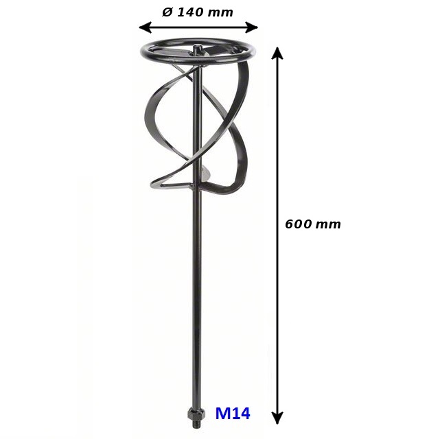 ก้านผสมสี M14-600-14