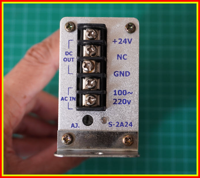 1x S-2A24 สวิตซิ่งเพาเวอร์ซัพพลาย 24V 2A ยี่ห้อ Power Inter